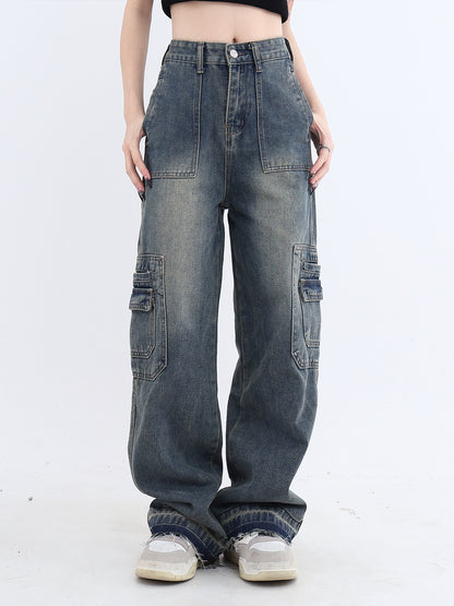 American Vintage High Waist Jeans Women's Wash