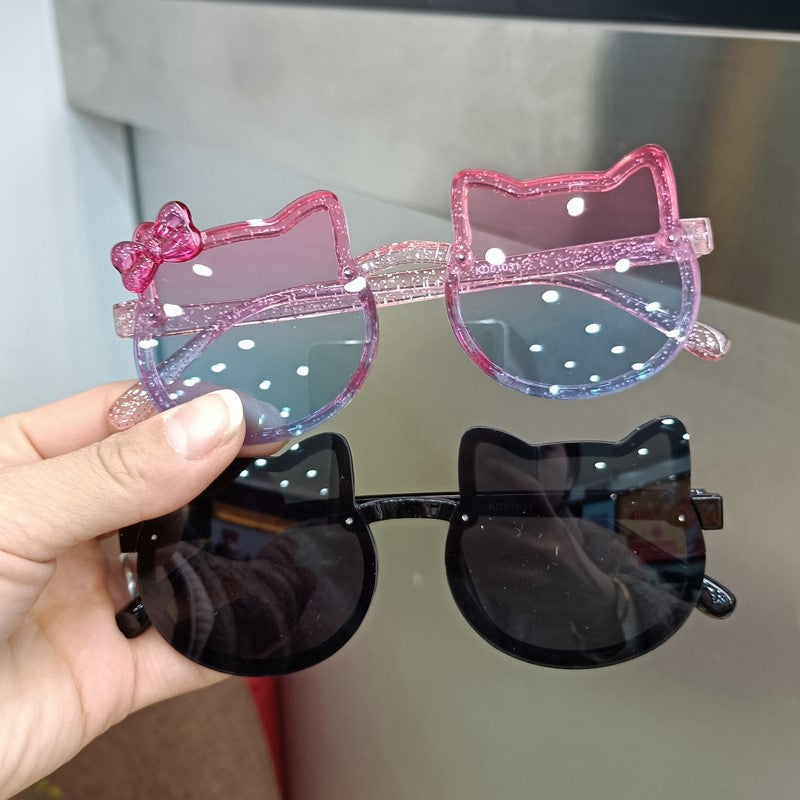 Children's  Girls UV Protection Cute Super Cute Baby Glasses - Amazhona 