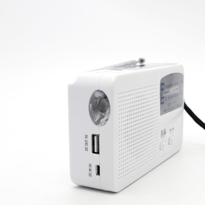 Solar Multifunctional Radio For Hand Power Generation - Amazhona 