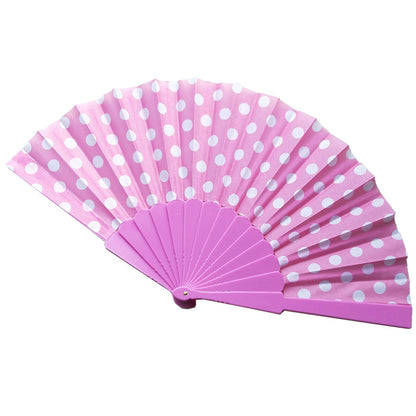 Polka dot fan - Amazhona 