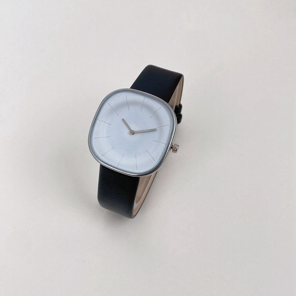 Women's Simple Sugar Cube Milk Square Watch - Amazhona 