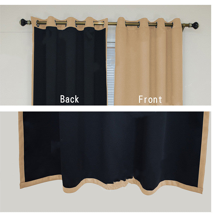 Full Blackout Hot Sale Curtain With Black Lining On The Back - Amazhona 