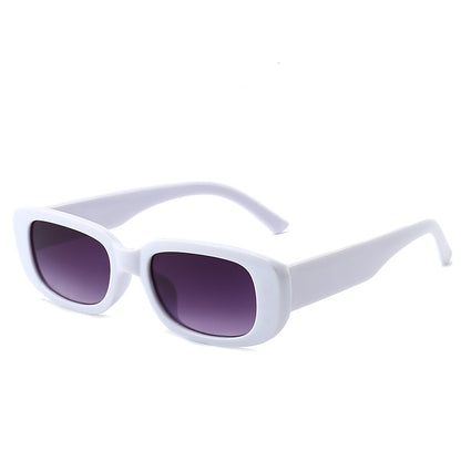 Box Small Box Irregular Fashionable Sunglasses - Amazhona 