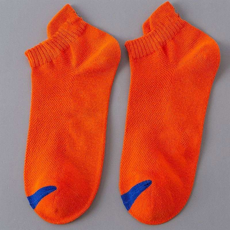 Deodorant Low-top Ankle Socks Mesh Style For Sports Sweat-proof Deodorant - Amazhona 