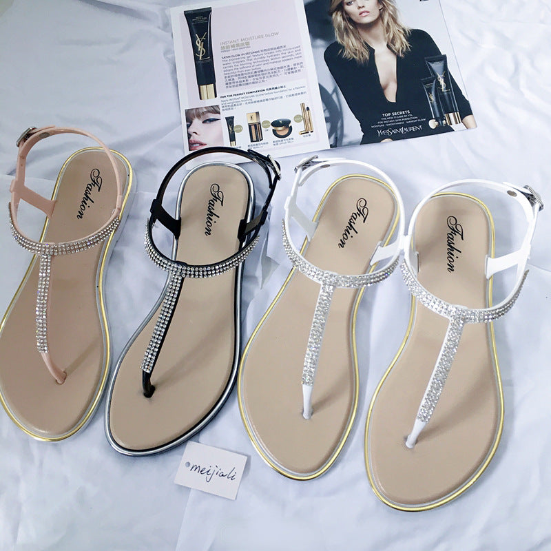 Korean version of flip flops sandals - Amazhona 