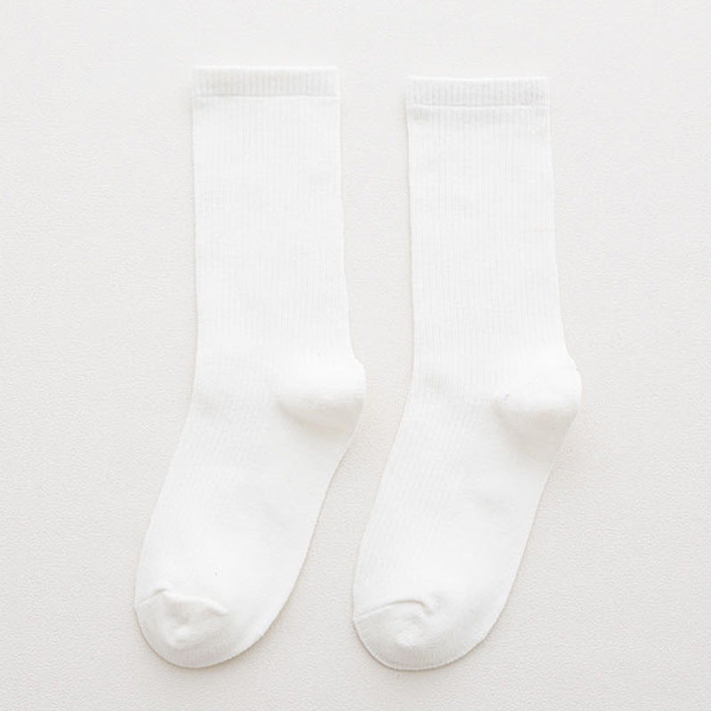 Candy Rainbow Color Mid-calf Cotton Socks - Amazhona 