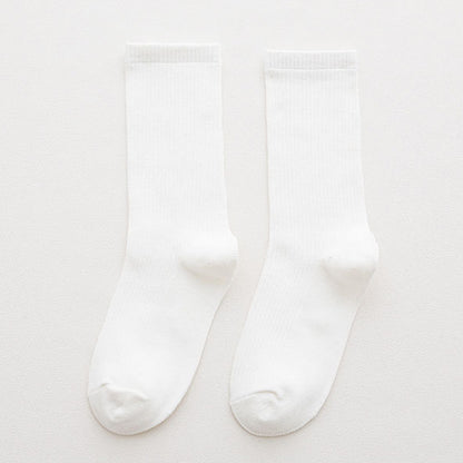 Candy Rainbow Color Mid-calf Cotton Socks - Amazhona 