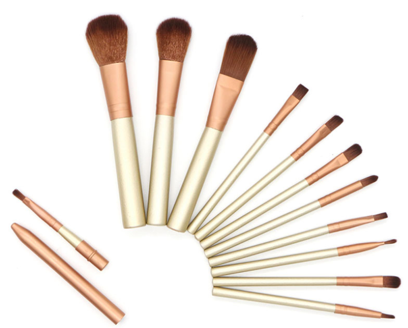 Makeup Brush Set Of 12 Makeup Tools - Amazhona 