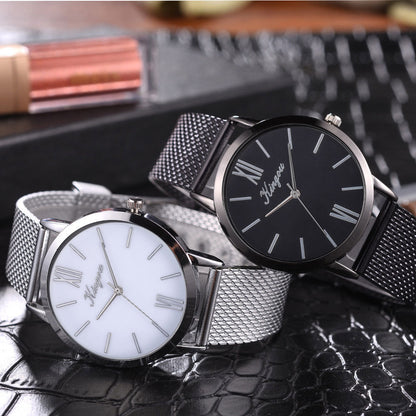 Fashion Simple Ladies Mesh Strap Quartz Watch - Amazhona 