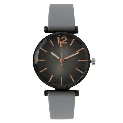 Women's Fashion Gradient Silicone Casual Watch - Amazhona 