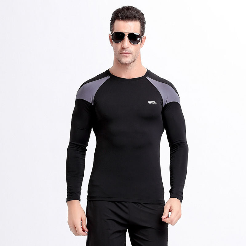 Training Suit Running Autumn And Winter Long-sleeved Top - Amazhona 