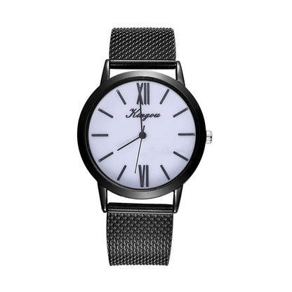 Fashion Simple Ladies Mesh Strap Quartz Watch - Amazhona 