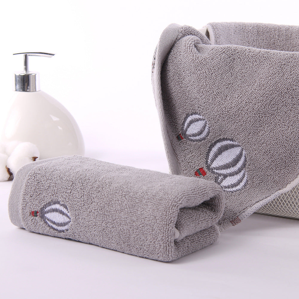 Absorbent Thickened Cotton Towel With Hand Gift - Amazhona 