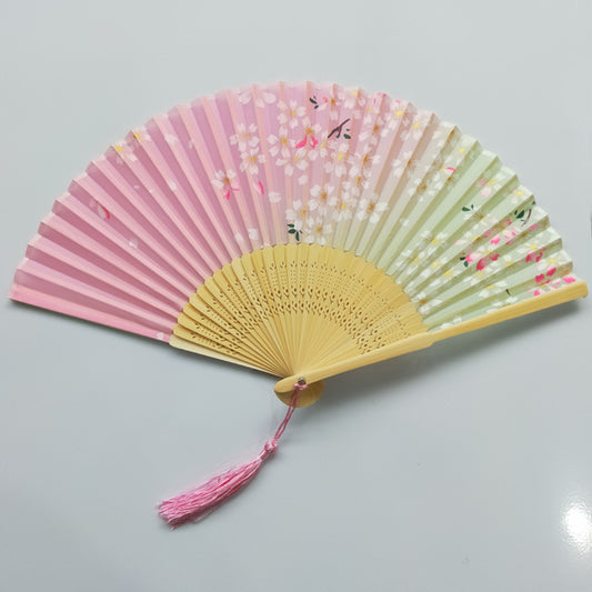 Bamboo Fracture Fan Head Qingyixiao Craft Gift - Amazhona 