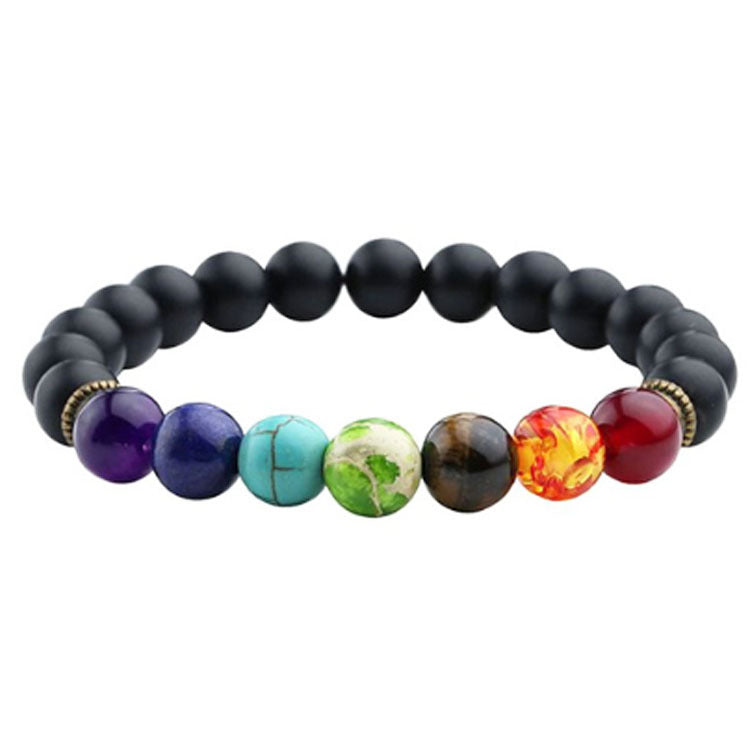 Colorful Chakra Yoga Energy Bracelet - Amazhona 