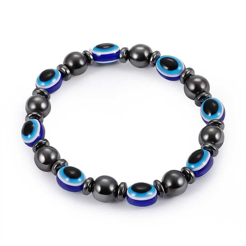 Magnet Hematite Eye Bracelet - Amazhona 