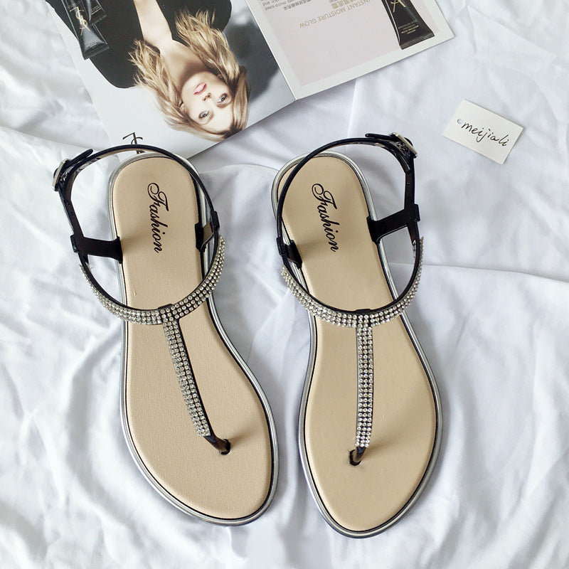 Korean version of flip flops sandals - Amazhona 