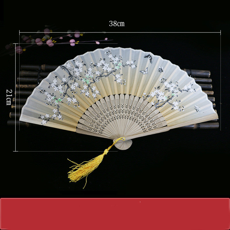 Home Fashion Japanese Print Folding Fan - Amazhona 