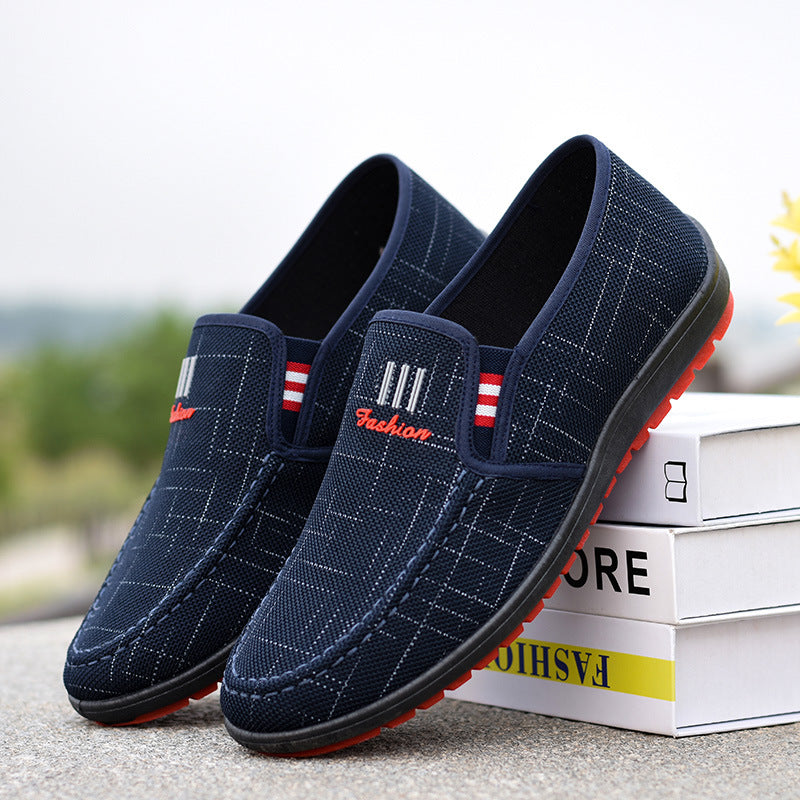 New Casual Canvas Shoes Old Beijing Canvas Shoes Breathable - Amazhona 