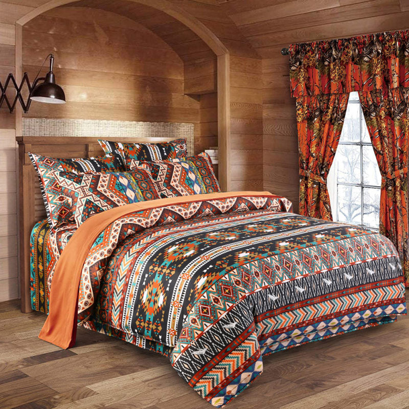 Bohemian Bedding Four-piece Set Of Ethni - Amazhona 