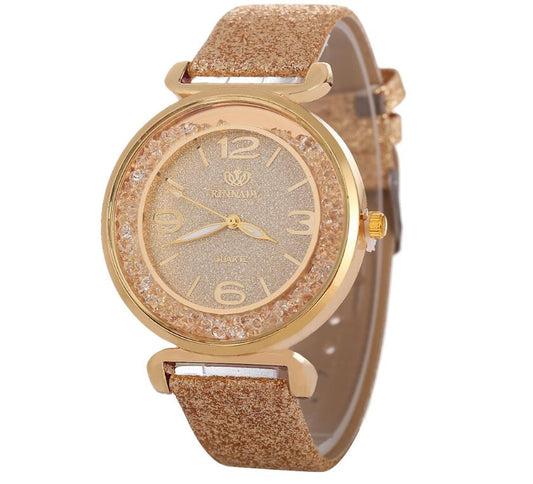 Explosion bracelet watch JOOM hot sale fashion watch Korean version of the gold powder watch - Amazhona 