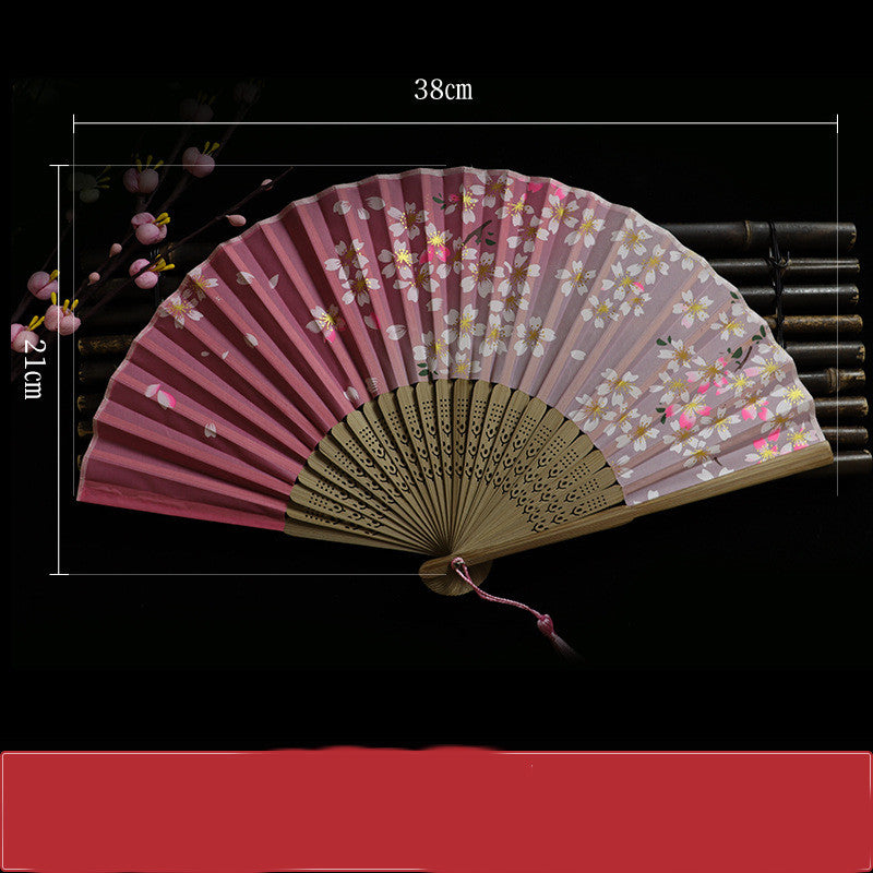 Home Fashion Japanese Print Folding Fan - Amazhona 