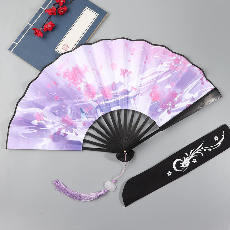 Men's And Women's Fashion Chinese Style Folding Fan - Amazhona 