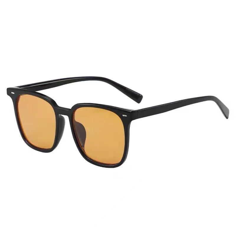 Men's And Women's Fashion Retro Box Sunglasses - Amazhona 