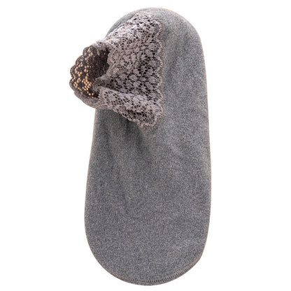 Warm And Thick Lace Confinement Sleeping Socks - Amazhona 