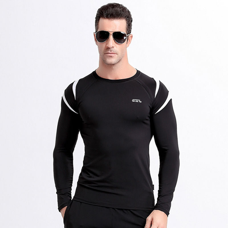 Training Suit Running Autumn And Winter Long-sleeved Top - Amazhona 