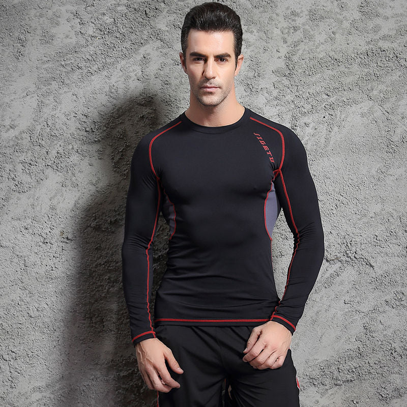 Training Suit Running Autumn And Winter Long-sleeved Top - Amazhona 