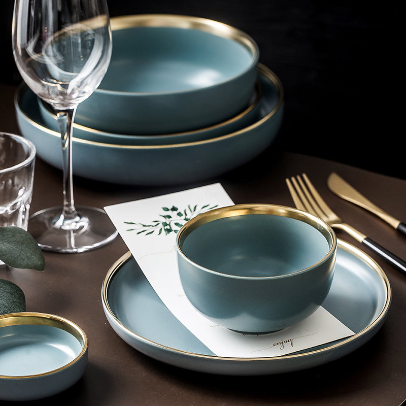 Home Simple Nordic Ceramic Tableware Set - Amazhona 