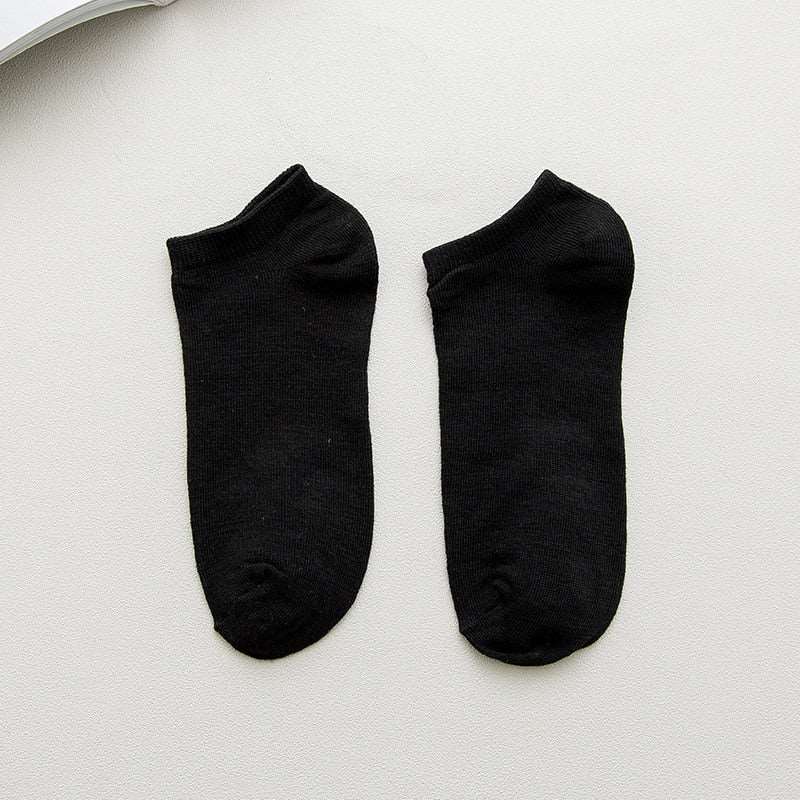 2/4/6 PCS Breathable Ankle Invisible Boats Socks Men Cotton Short Socks Low Cut Sport Socks for Casual Socks Men Invisible Sock - Amazhona 