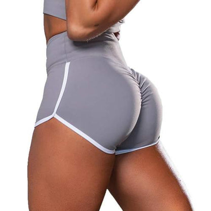 Large Size Women Hip Lifter Women's Fitness Shorts Scrunch Booty Fitness Yoga Pants Mid/High Waist Hips Sports Leggings - Amazhona 