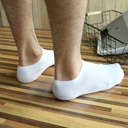 2/4/6 PCS Breathable Ankle Invisible Boats Socks Men Cotton Short Socks Low Cut Sport Socks for Casual Socks Men Invisible Sock - Amazhona 