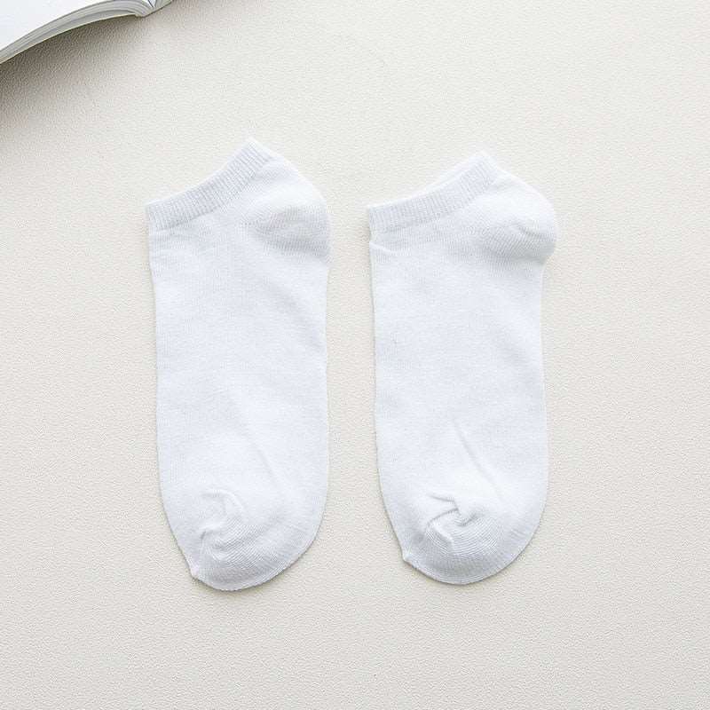 2/4/6 PCS Breathable Ankle Invisible Boats Socks Men Cotton Short Socks Low Cut Sport Socks for Casual Socks Men Invisible Sock - Amazhona 