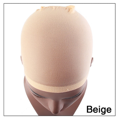 accesorios para el cabello Alileader 2Pcs High Quality Wig Cap Brown Stocking Cap To Christmas Cosplay Wig Caps Stocking Elastic Liner Mesh For Making Wigs - Amazhona 