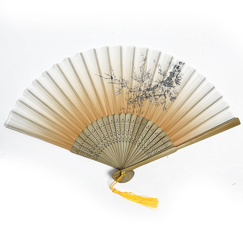 Home Fashion Japanese Print Folding Fan - Amazhona 