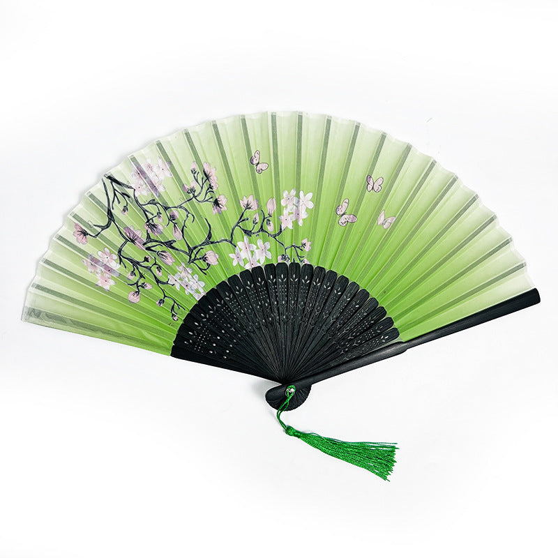 Home Fashion Japanese Print Folding Fan - Amazhona 