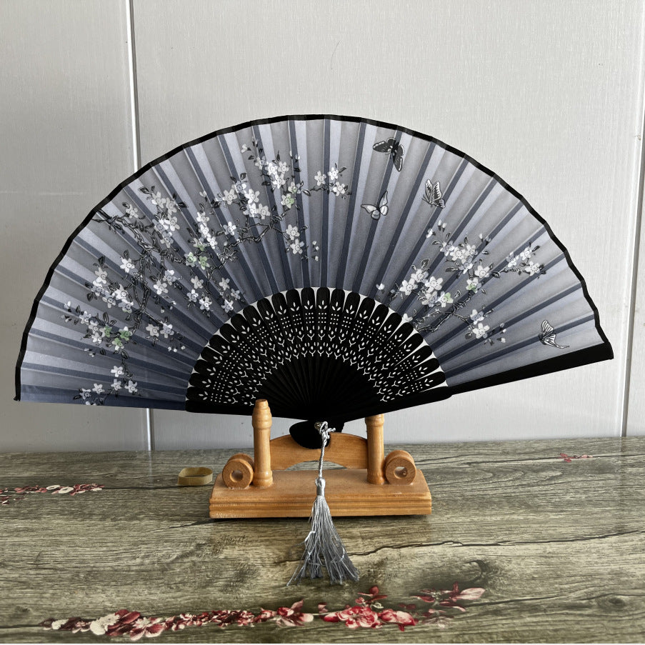 Home Fashion Japanese Print Folding Fan - Amazhona 