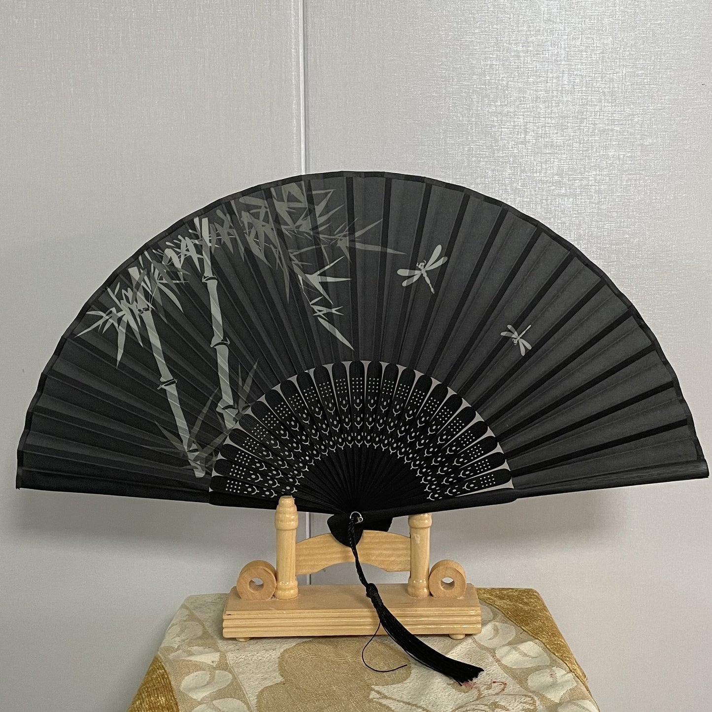 Home Fashion Japanese Print Folding Fan - Amazhona 