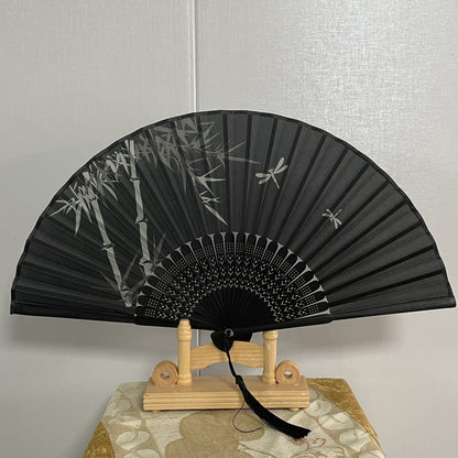 Home Fashion Japanese Print Folding Fan - Amazhona 