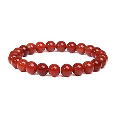 Natural Tiger Eye Volcanic Rock Agate Beads Bracelet - Amazhona 