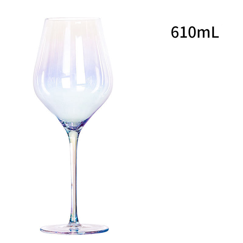 Gradient Colorful Glass Goblets Nordic Red Wine Glasses - Amazhona 