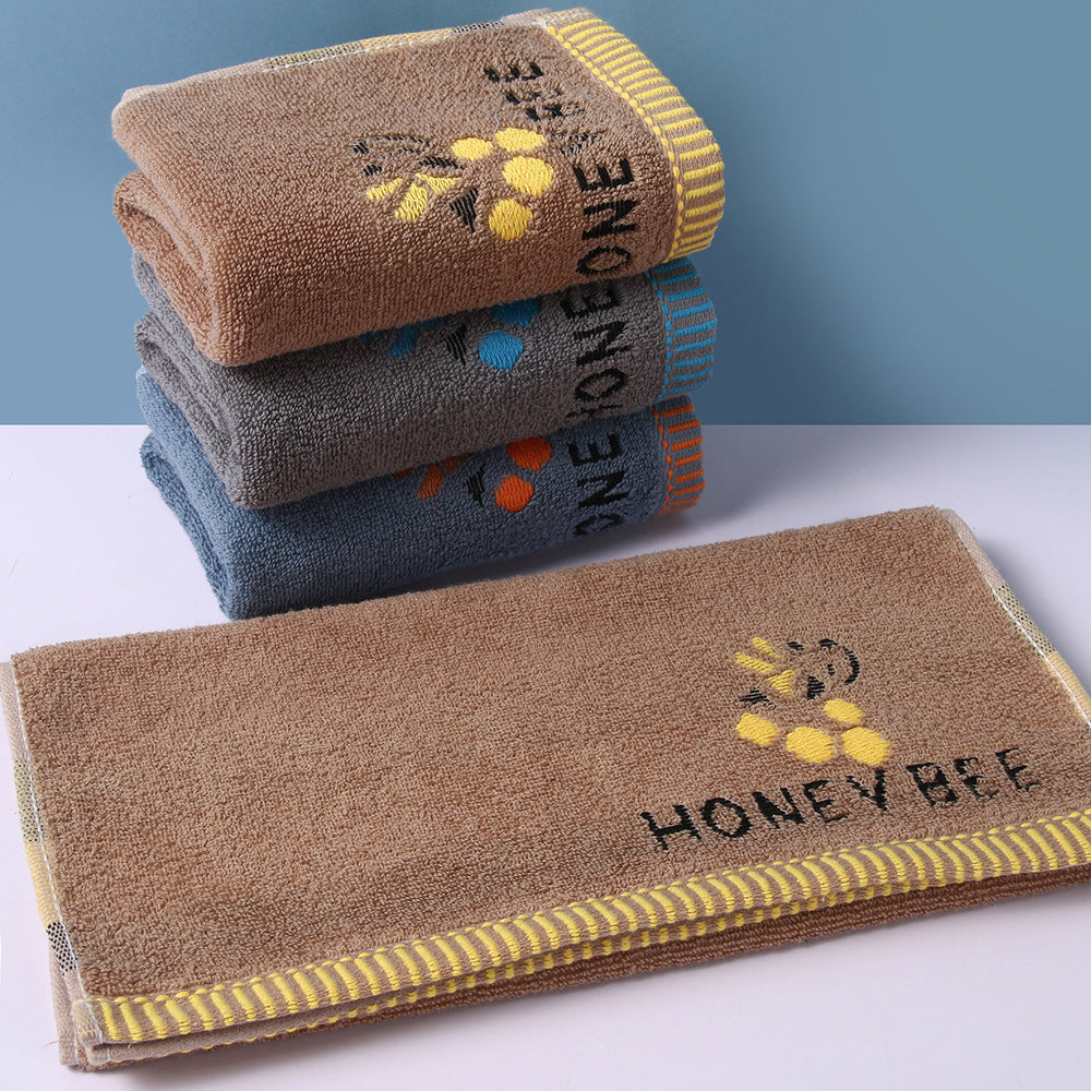 Absorbent Thickened Cotton Towel With Hand Gift - Amazhona 