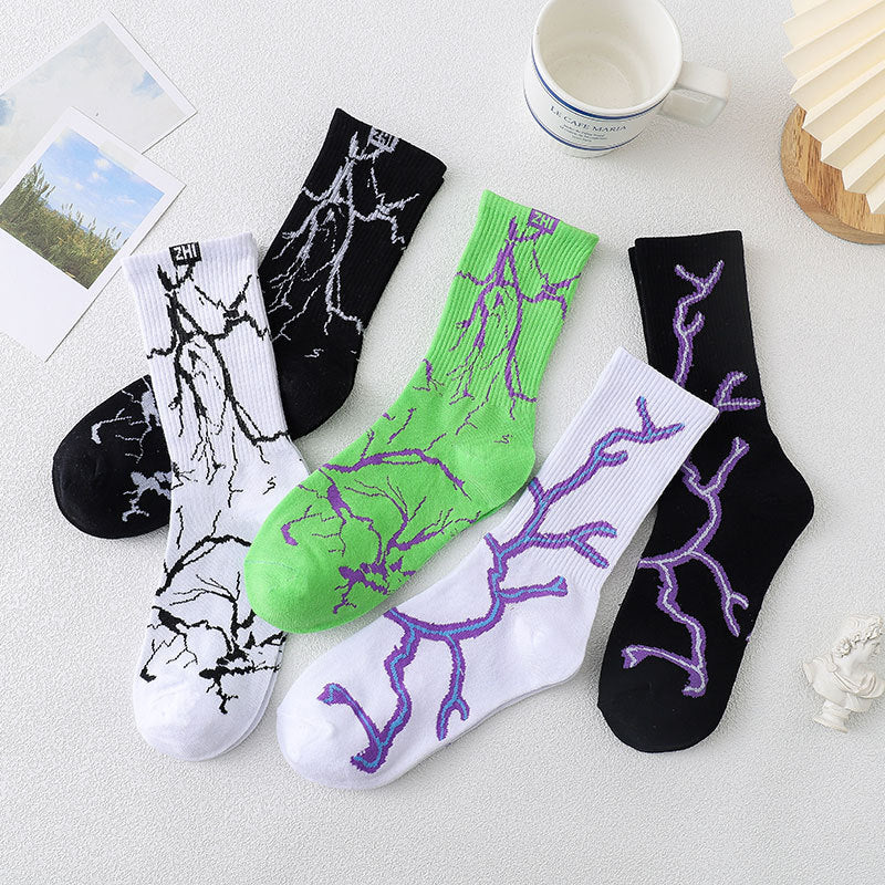 Korean Version Of Street Skateboard Basketball Socks - Amazhona 