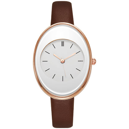 Women's Fashion Personality Simple Belt Quartz Watch - Amazhona 