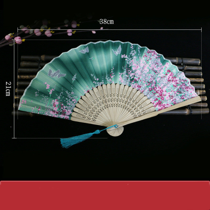 Home Fashion Japanese Print Folding Fan - Amazhona 