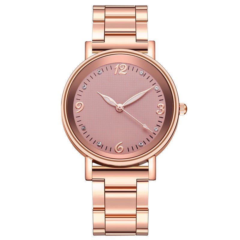 Stainless Steel Band Casual Fashion Quartz Watch - Amazhona 