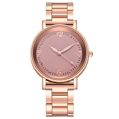 Stainless Steel Band Casual Fashion Quartz Watch - Amazhona 